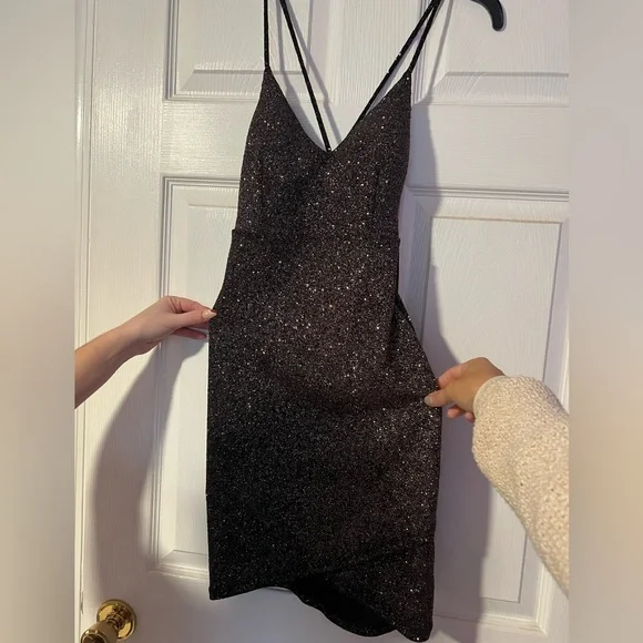 Windsor Dress Sparkly | Sz: S | Color: Black